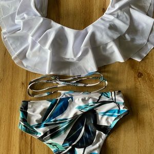 Zaful Tropical Bikini
